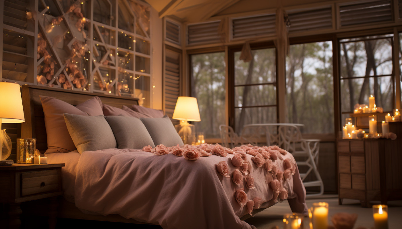 Comment choisir la décoration et l'ambiance idéale pour une love room romantique